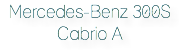 Mercedes-Benz 300S Cabrio A